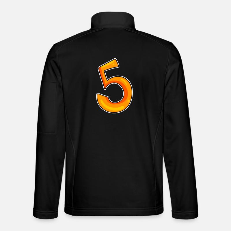 Numéro 5 Numéro Veste en tissu softshell Unisexe