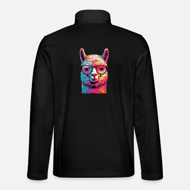 Alpaca - Unisex Softshell Jacket - black
