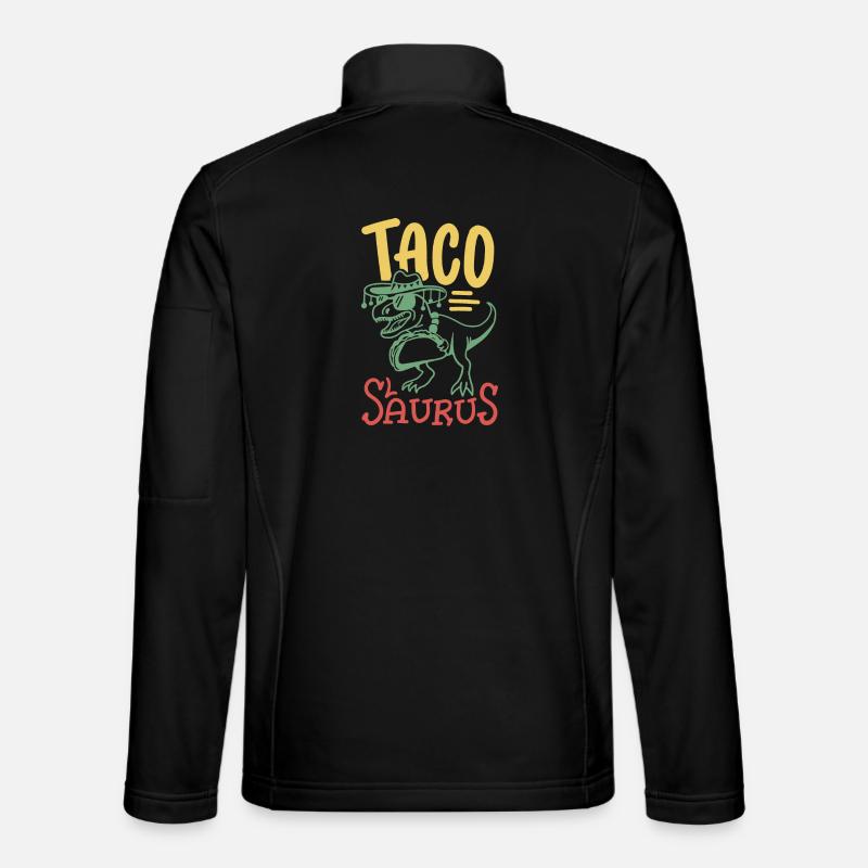 Taco Saurus Cinco de Mayo Mexikaner Unisex Softshelljacke