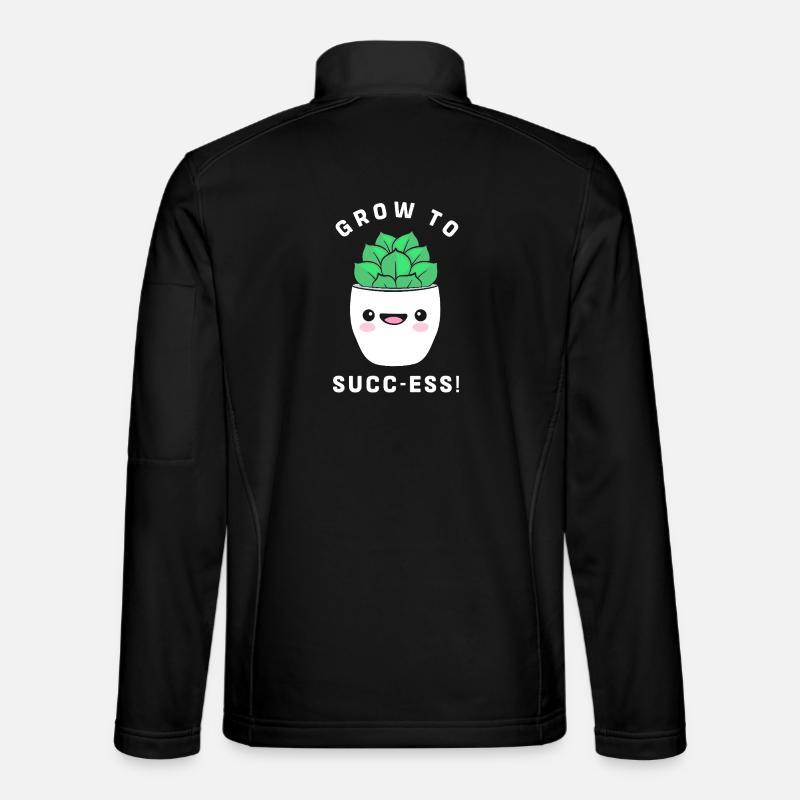 Cactus Plante Cactus - Veste en tissu softshell Unisexe - noir