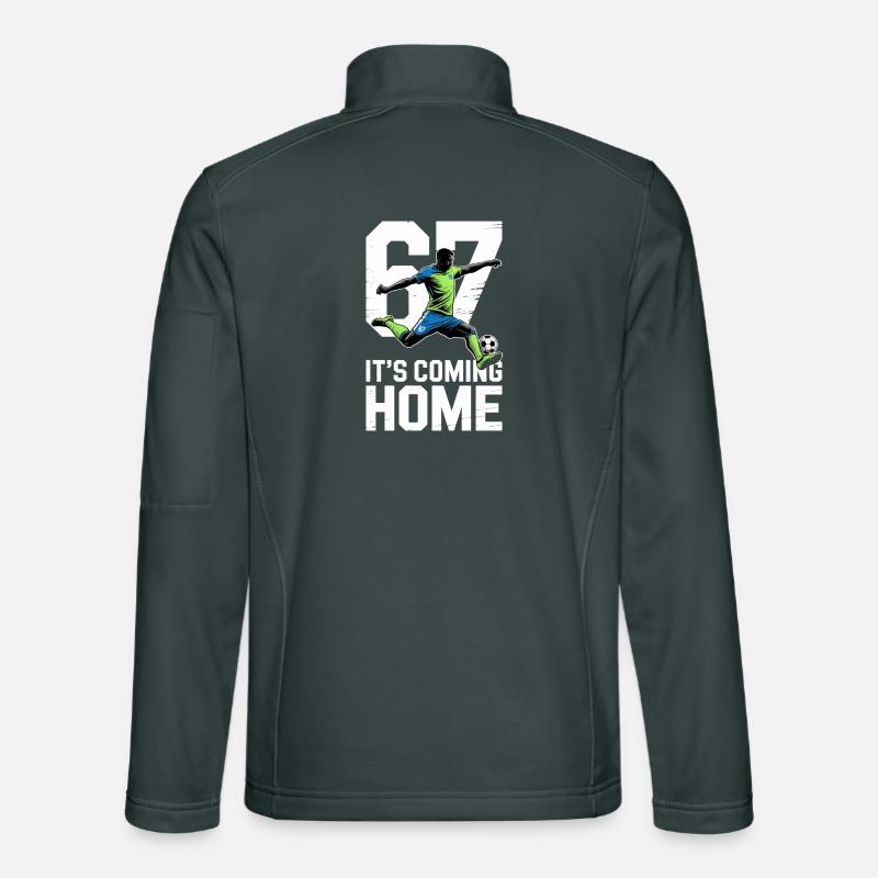 67 – Soccer Unisex Softshell Jacket