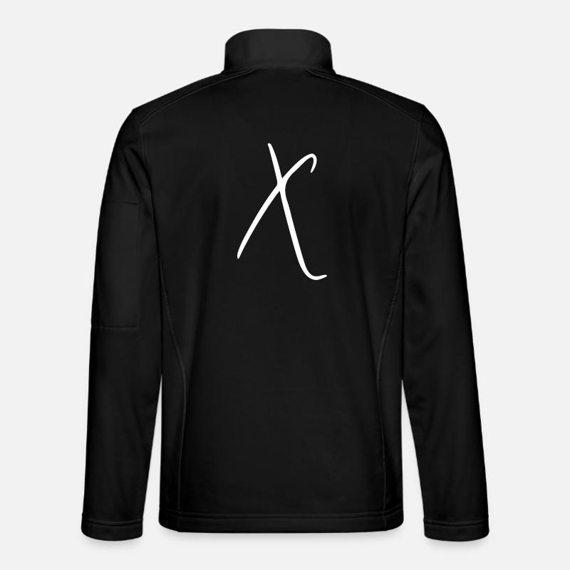 X - Unisex Softshelljacke - Schwarz