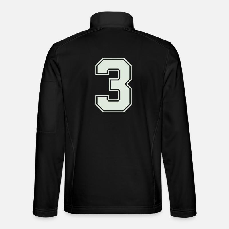 3 - Unisex Softshell Jacket - black