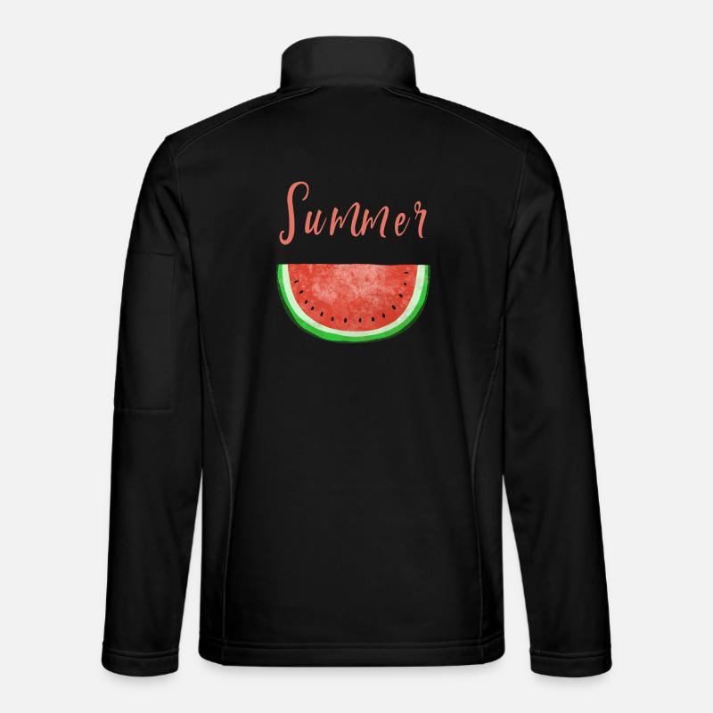 Summer Time Watermelon - Melon - Summer Unisex Softshell Jacket