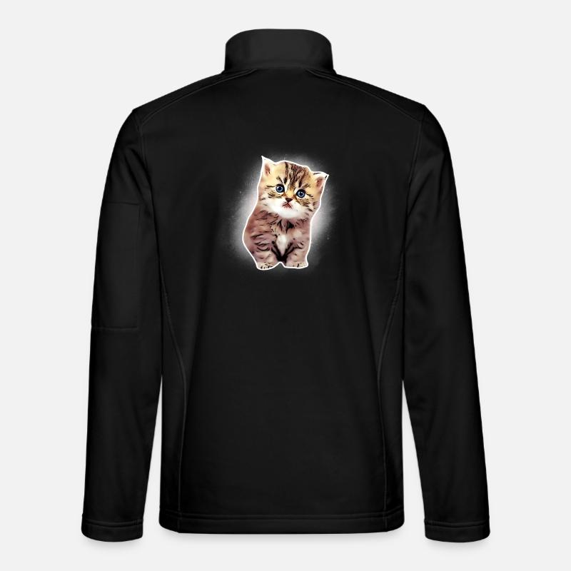 Kitten - Unisex Softshell Jacket - black