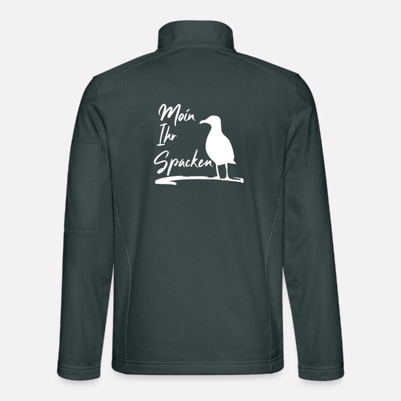 Moin Ihr Spacken Unisex Softshelljacke