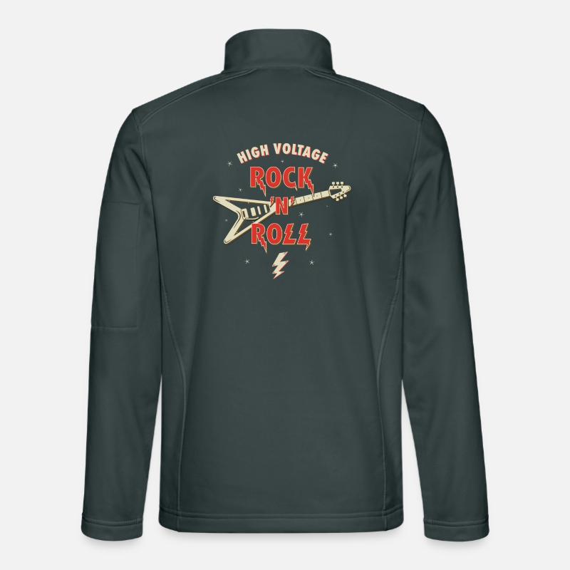High Voltage Rock'N'Roll Unisex Softshell Jacket