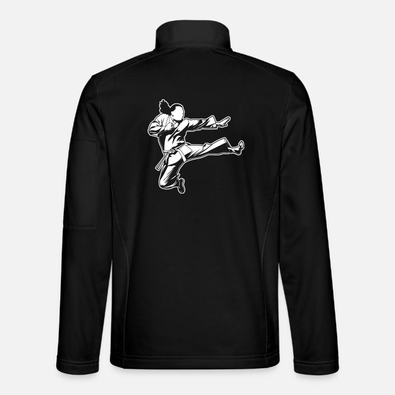 Karate - Unisex Softshell Jacket - black
