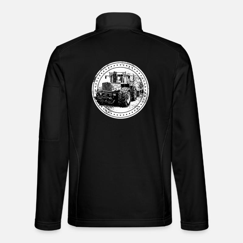 Traktor 1300 TRAC - Unisex Softshelljacke - Schwarz