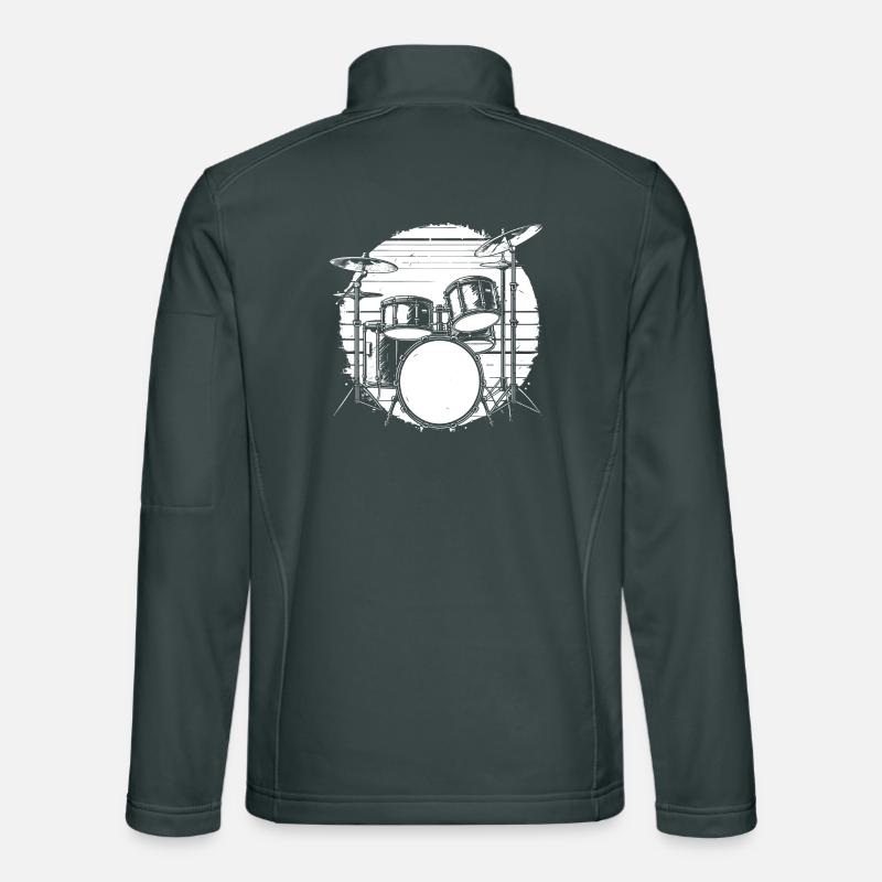 Schlagzeug Unisex Softshelljacke