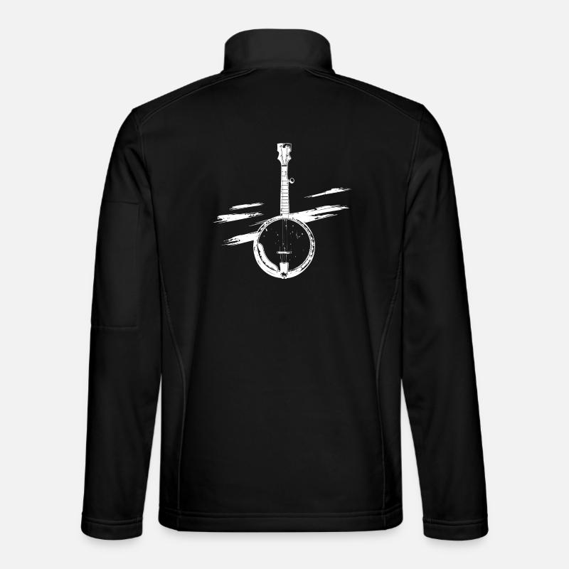 Banjo Skizze Unisex Softshelljacke