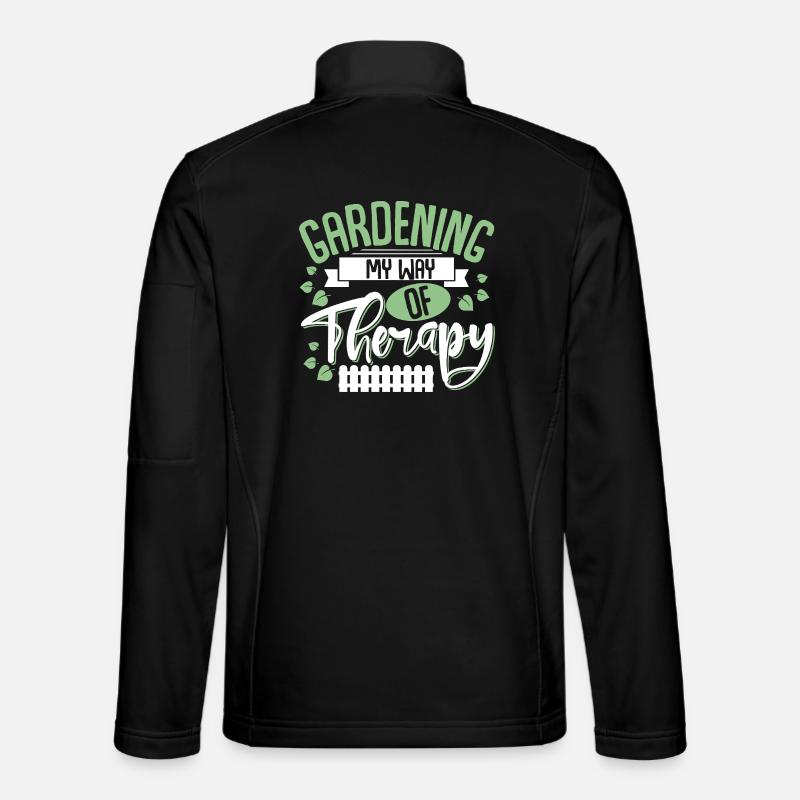 Garden allotment gardens - Unisex Softshell Jacket - black