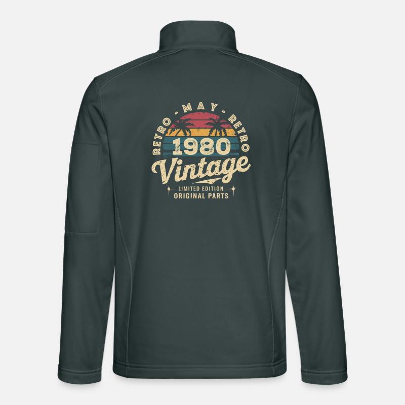 Mai 1980 : L'Original Mai 1980 - Édition Classique Veste en tissu softshell Unisexe