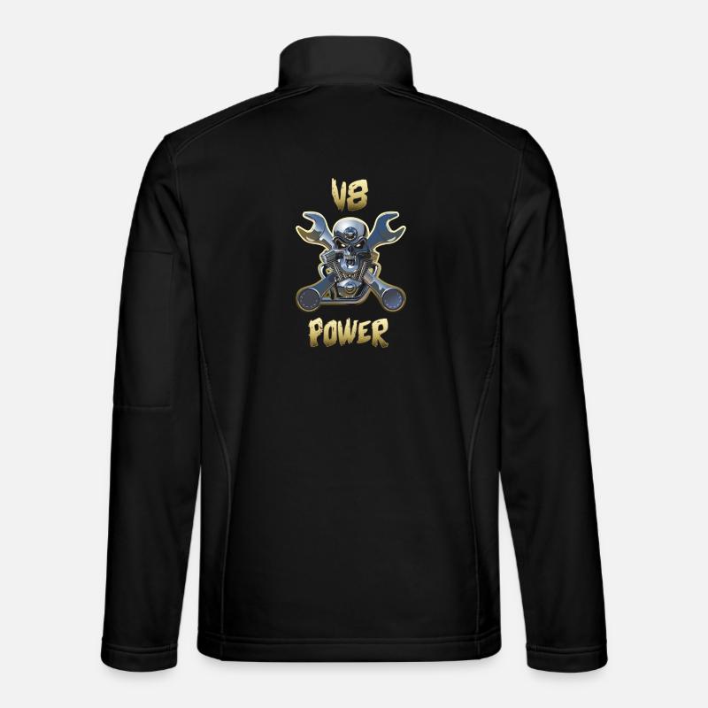 Engine v8 Power Gold Unisex Softshell Jacket