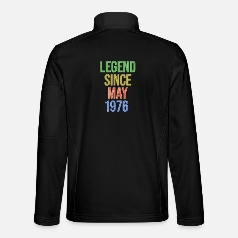 Legende seit Mai1976 - Unisex Softshelljacke - Schwarz