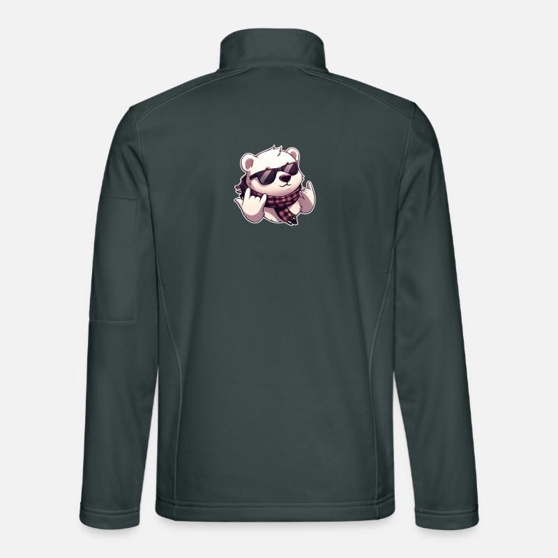 Cooler than your fridge – Polar Bear Edition Unisex Softshell Jacket