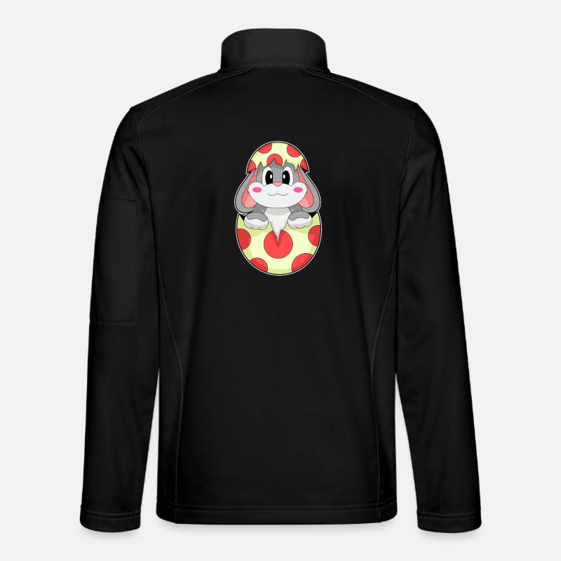 Bunny Egg - Unisex Softshell Jacket - black