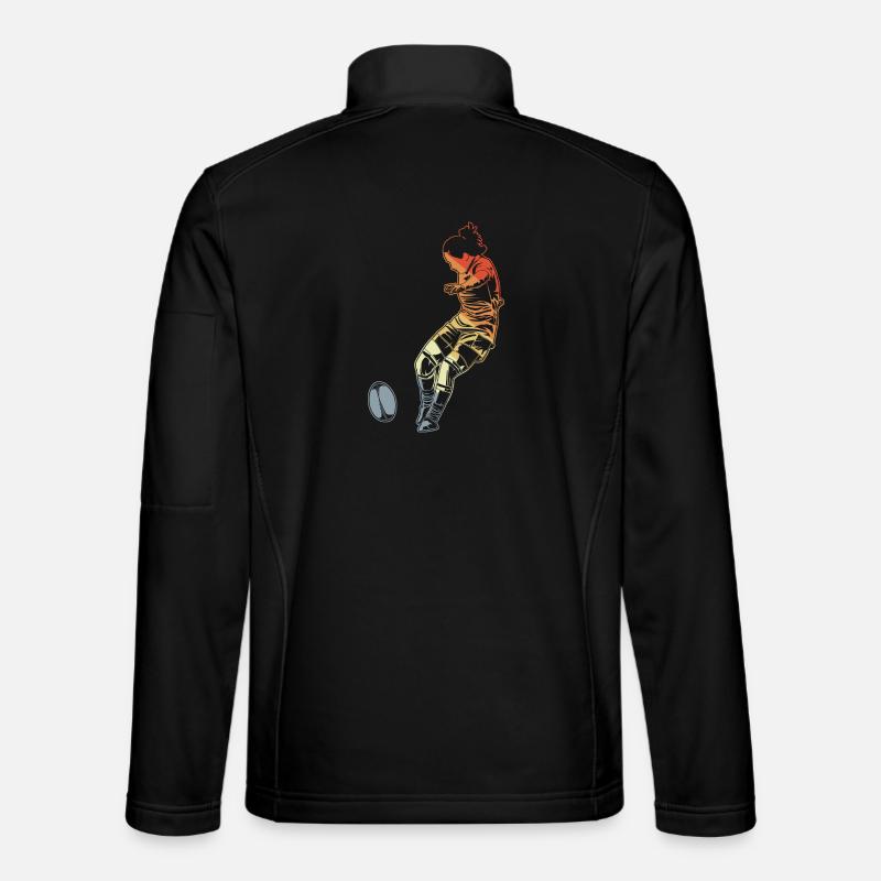 Women's Rugby - Unisex Softshell Jacket - black