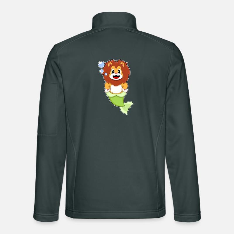 Sirène Lion Veste en tissu softshell Unisexe