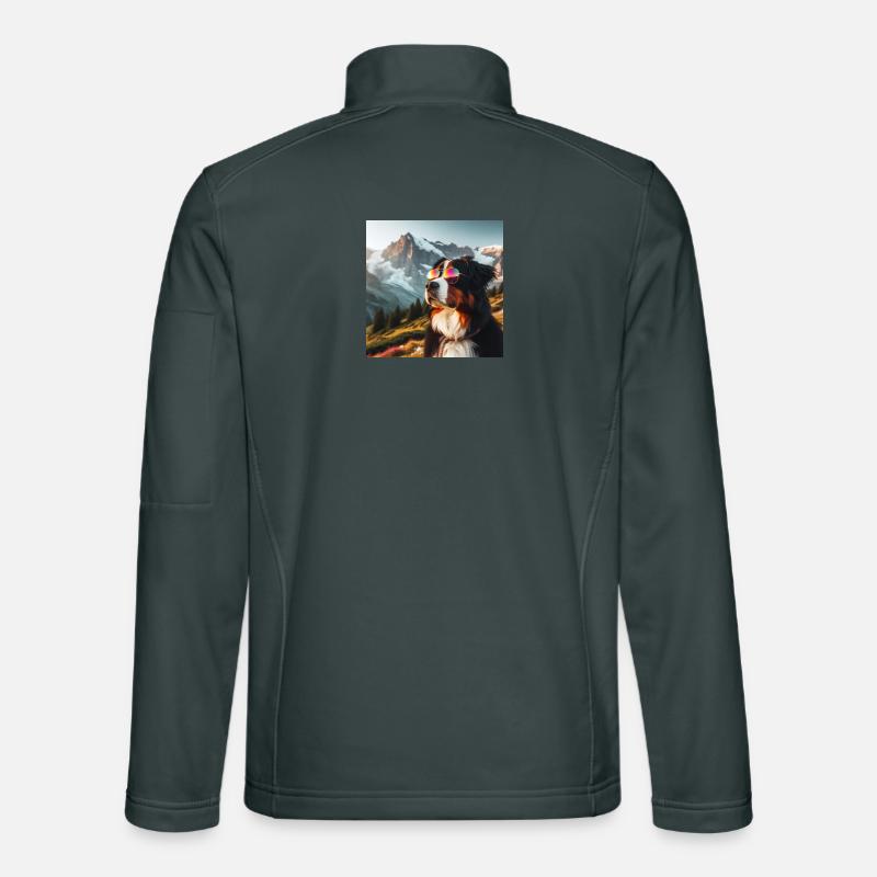 Berner Sennenhund Unisex Softshelljacke