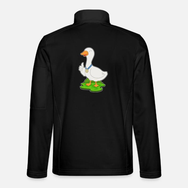 Ente Medaille - Unisex Softshelljacke - Schwarz
