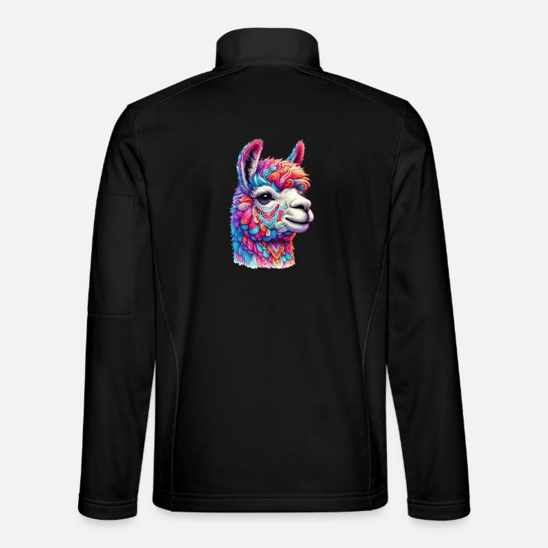Alpaka - Unisex Softshelljacke - Schwarz