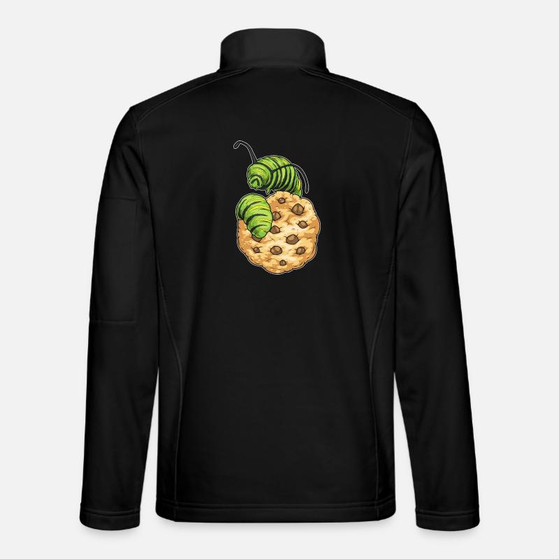 Caterpillar Cookie - Unisex Softshell Jacket - black
