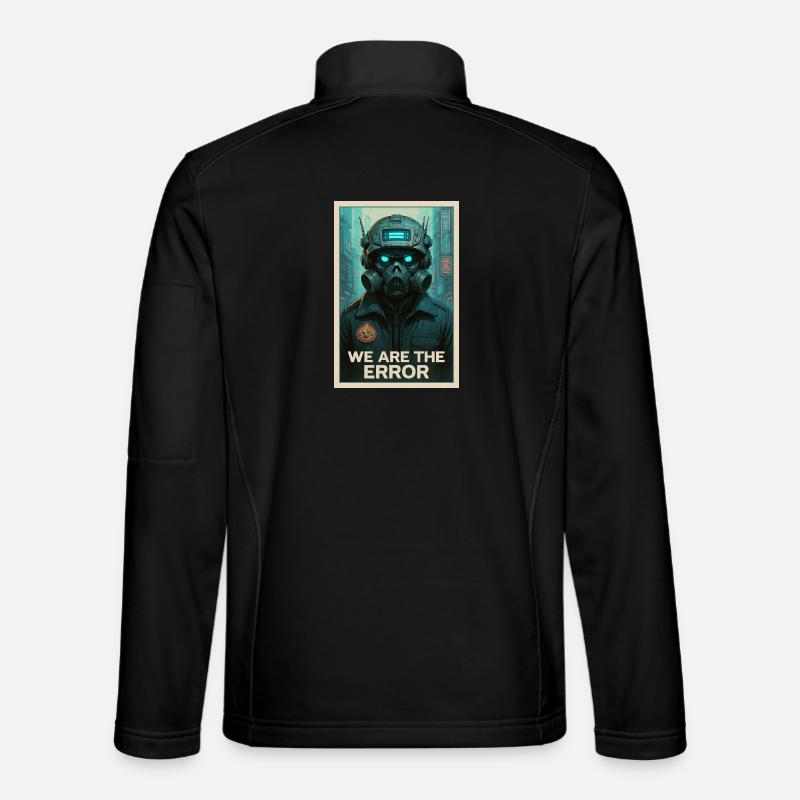 WIR SIND DER FEHLER - Unisex Softshelljacke - Schwarz