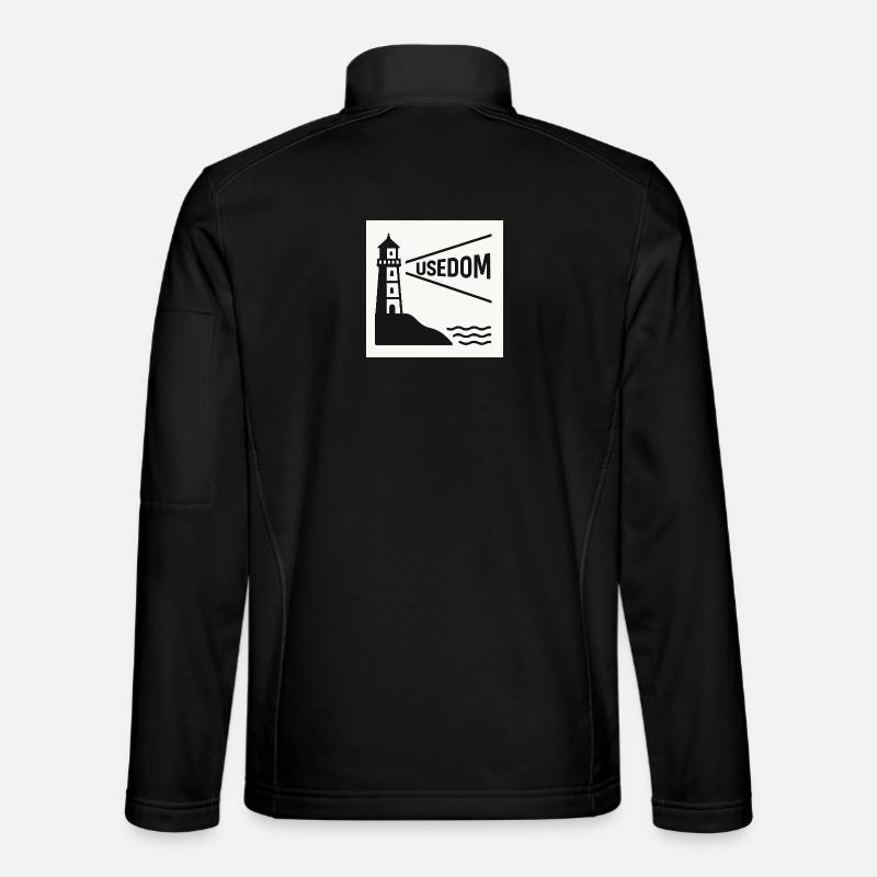 Usedom  - Unisex Softshelljacke - Schwarz
