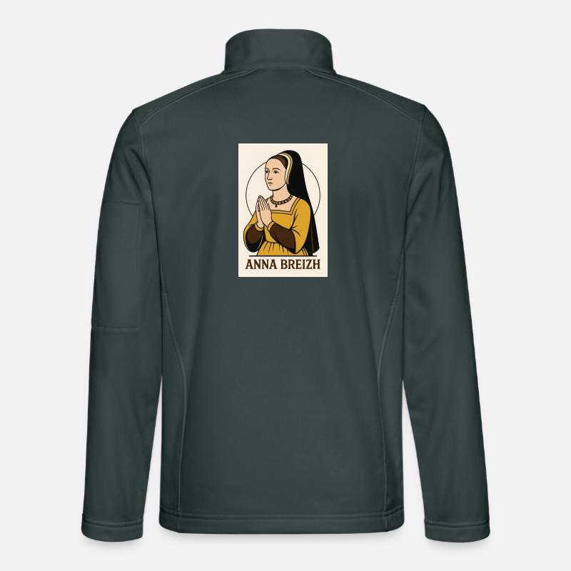 Anna Breizh / Anne de Bretagne Veste en tissu softshell Unisexe
