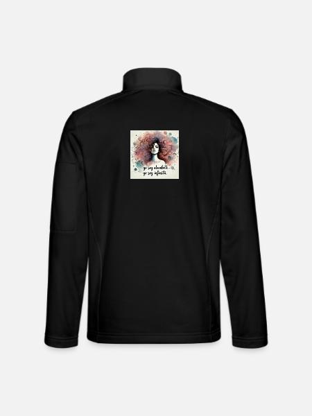 Infinita by Neus - Unisex Softshell Jacket - black