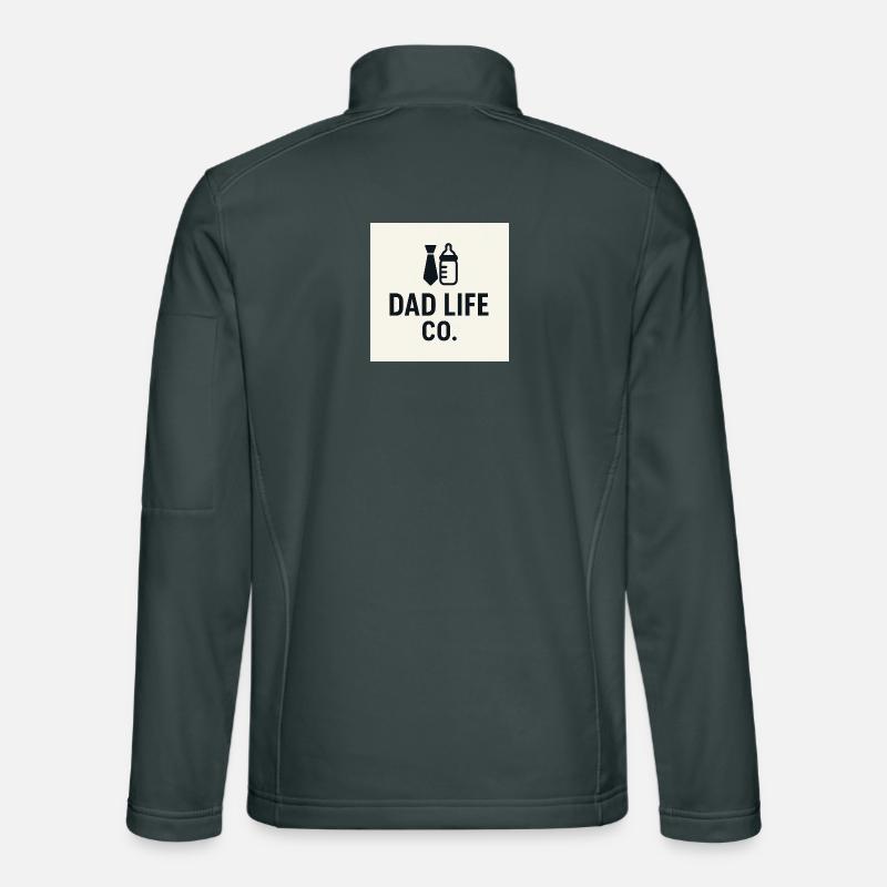 Bouteilles de bureau Dad Life Co Veste en tissu softshell Unisexe