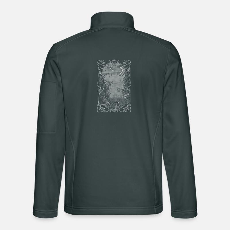 mystical fox Unisex Softshell Jacket