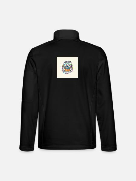 Casse-Tête Déménagement - Veste en tissu softshell Unisexe - noir - Dos