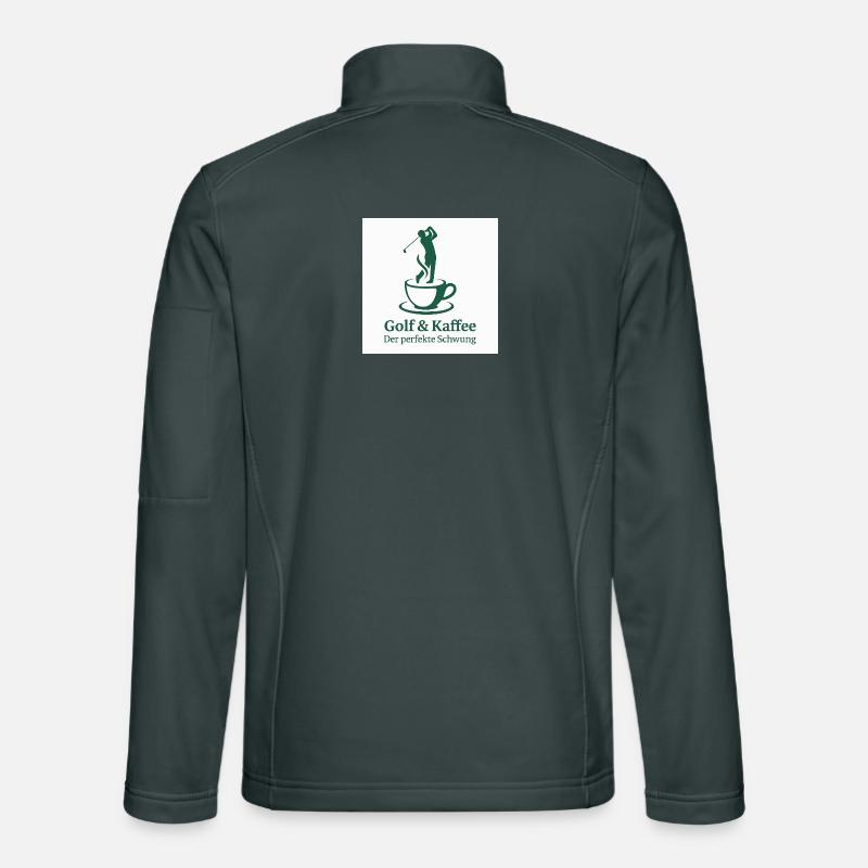 Golf et café – Le swing parfait Veste en tissu softshell Unisexe