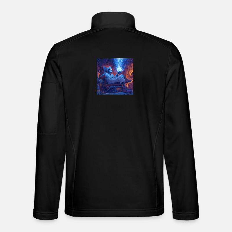 Mad Scientist - Unisex Softshelljacke - Schwarz