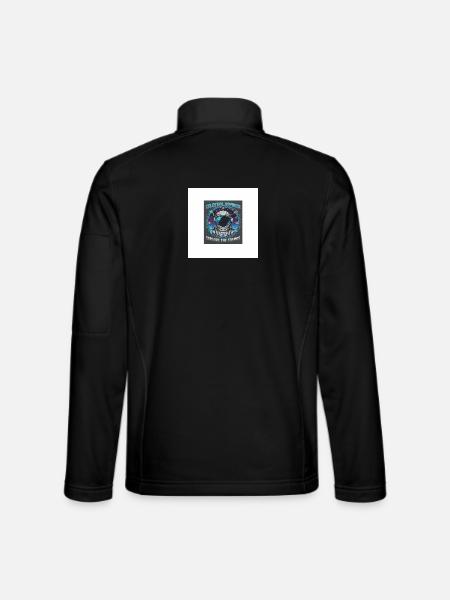Celestial Voyager Explore Cosmos - Unisex Softshell Jacket - black