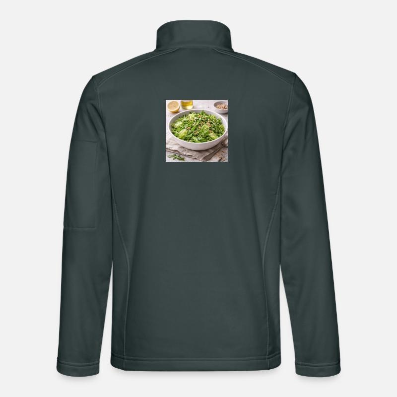 Salade de roquette et de pignons de pin Veste en tissu softshell Unisexe