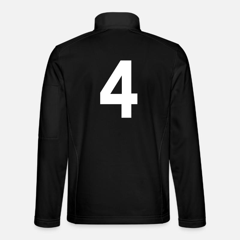 4 - Unisex Softshelljacke - Schwarz