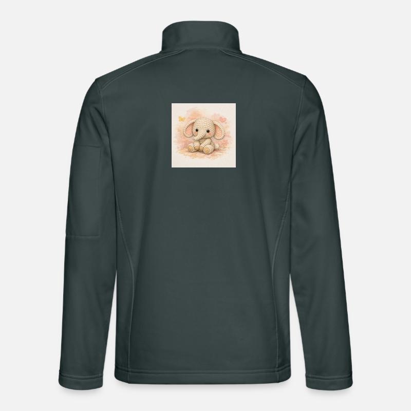 Elephant de la laine Veste en tissu softshell Unisexe