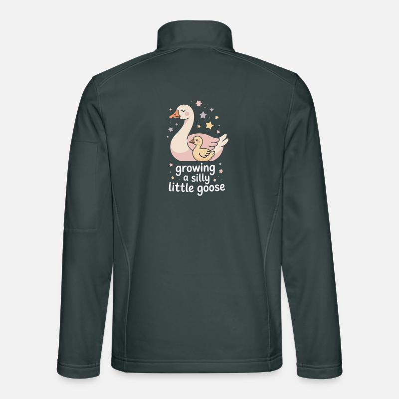 Devenez drôles, petits oisons Veste en tissu softshell Unisexe