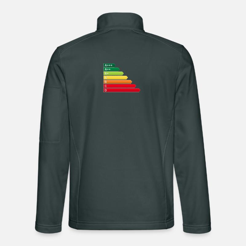 Label énergétique SF Veste en tissu softshell Unisexe