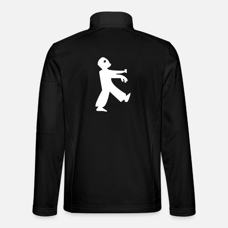 zombie - Unisex Softshell Jacket - black
