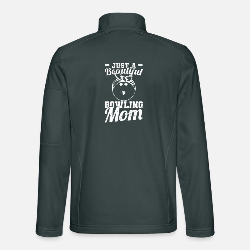 Bowling Mom Unisex Softshell Jacket