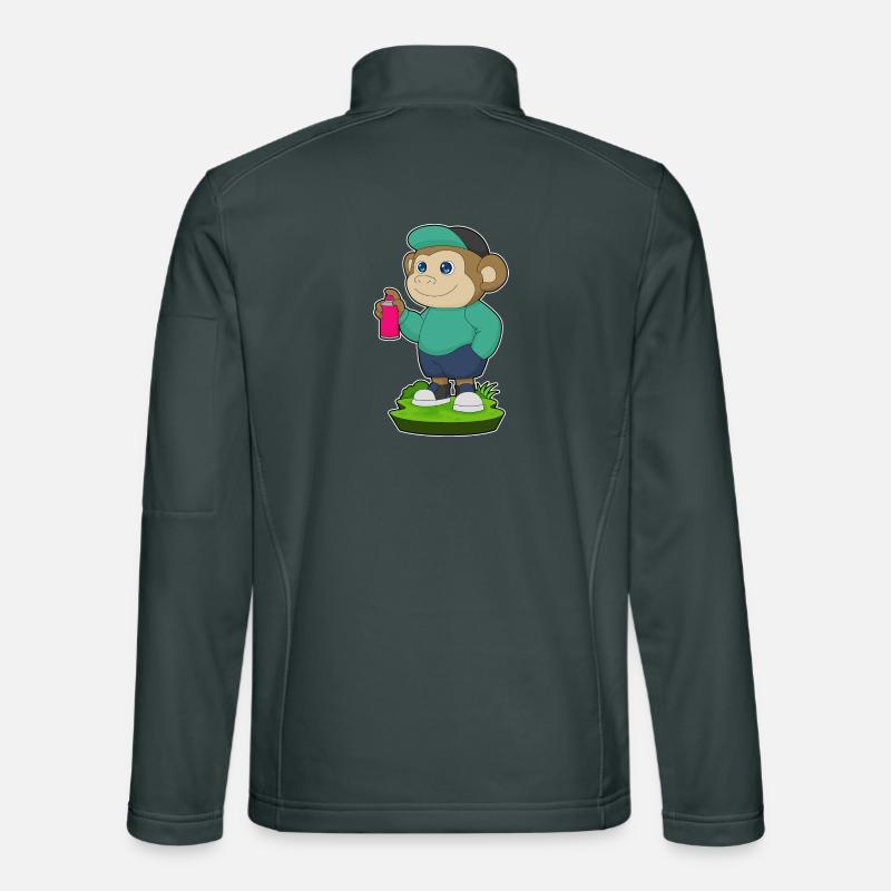 Affe Sprayer Sprühdose Unisex Softshelljacke