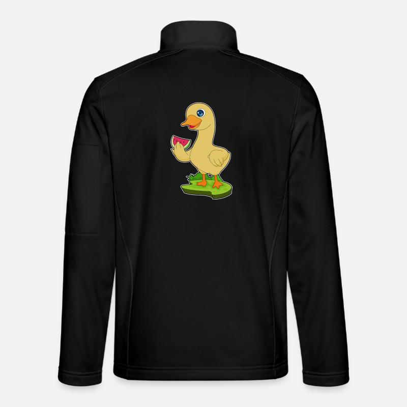 Canard Pastèque - Veste en tissu softshell Unisexe - noir