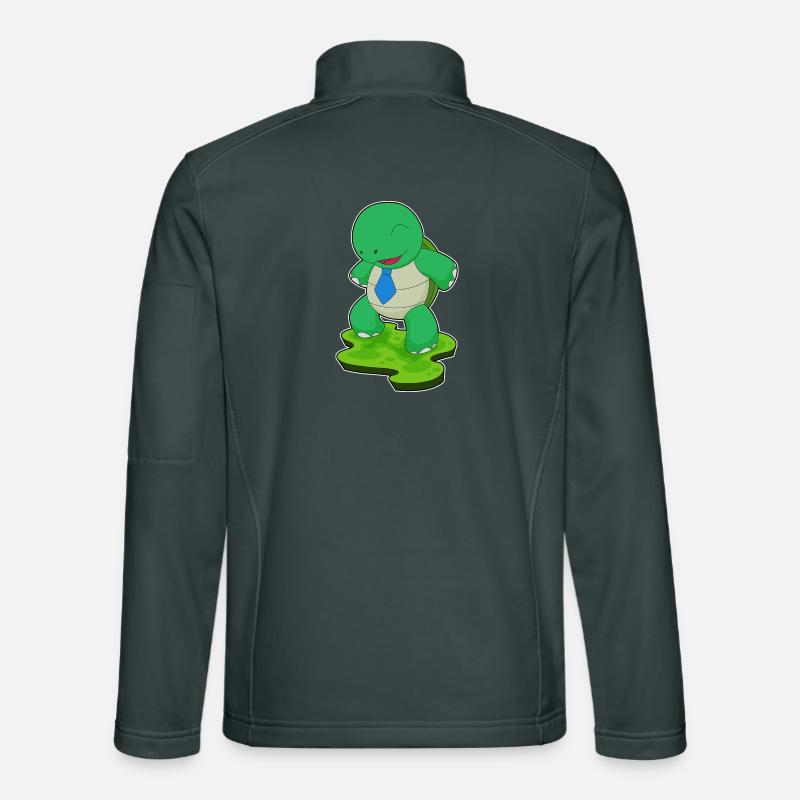 Cravate à col roulé Veste en tissu softshell Unisexe
