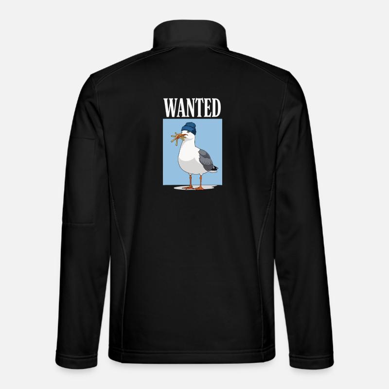Gesucht Möwe Eiscreme Abenteuer Unisex Softshell Jacket