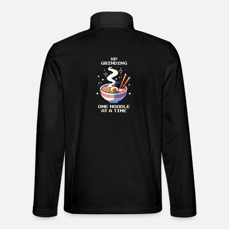 XP Grinding: One Noodle at a Time | Ramen Unisex Softshell Jacket