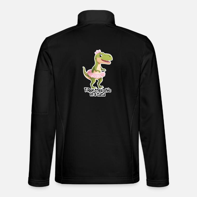 TREX Très Chic en Tutu - Veste en tissu softshell Unisexe - noir